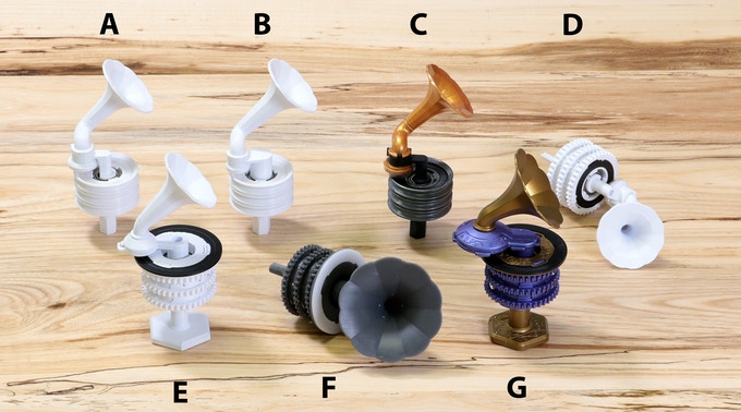 Prototypes of the ammeter with the final design