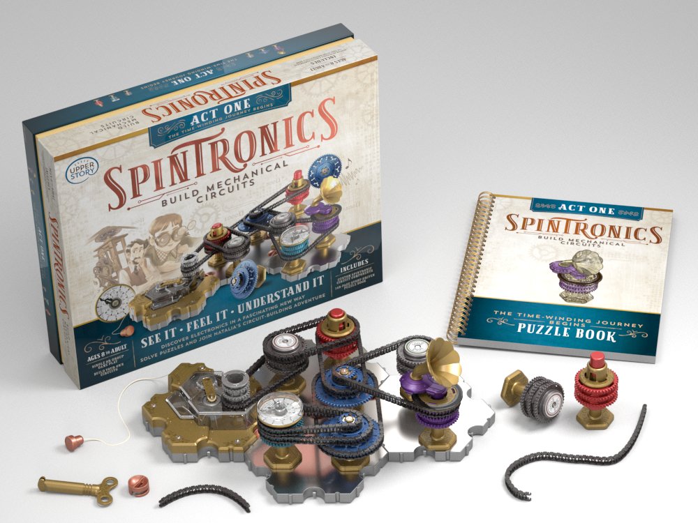 Spintronics Act One box and game