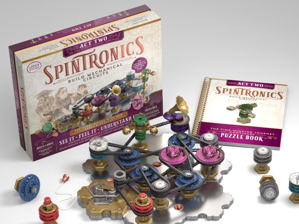 Spintronics Act Two box and game