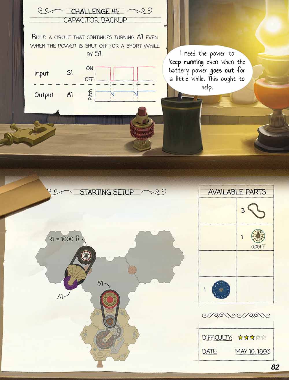 Spintronics challenge 41 puzzle book page